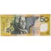 AUSTRALIA 1995 . FIFTY 50 DOLLARS BANKNOTE . EVANS/FRASER . LAST PREFIX VG95